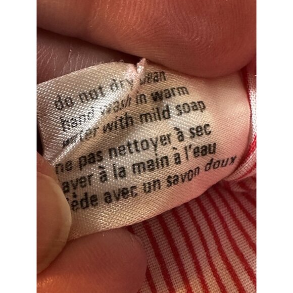 Happy Kids Vtg 1980s Doll Shirt Red White Striped Fits 16” Dolls Like CPK Coleco - Picture 6 of 7